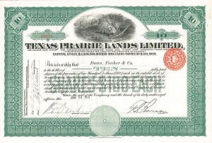 Texas Prairie Lands Limited